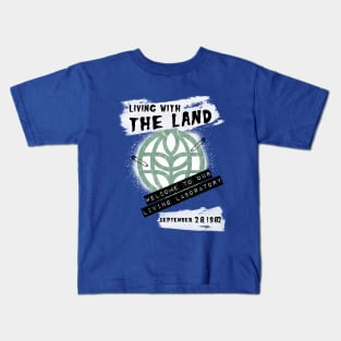 Living with the Land Punk Poster Kids T-Shirt